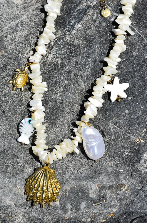 Collier Perles Pampilles ADELE