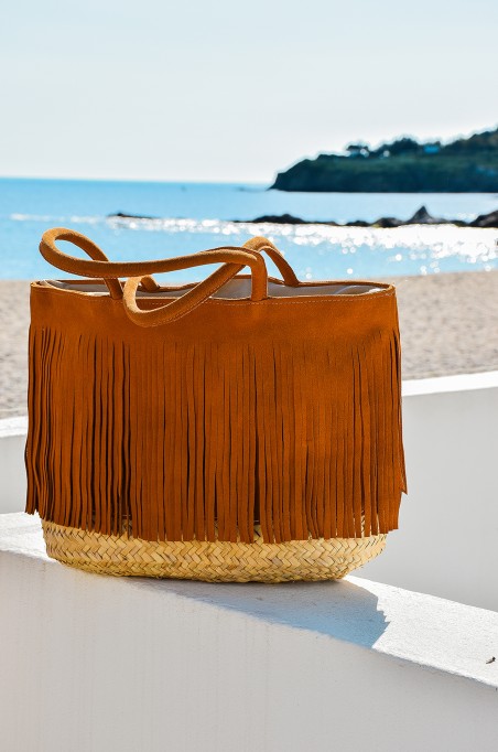 noho maroc FRANGE CAMEL SAC FEMME