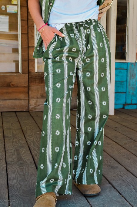 orlinn sarl multisac's SOLEIL KAKI PANTALON FEMME
