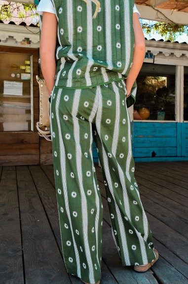 Pantalon Soleil Kaki LUCILE