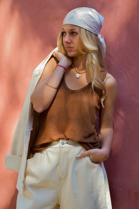 Débardeur Camel Banditas BERGAMO
