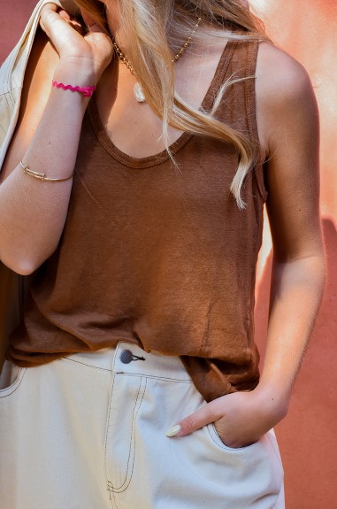 Débardeur Camel Banditas BERGAMO