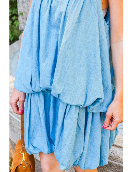 lai fashion FLEUR DENIM ROBES FEMME