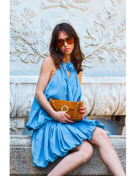 lai fashion FLEUR DENIM ROBES FEMME