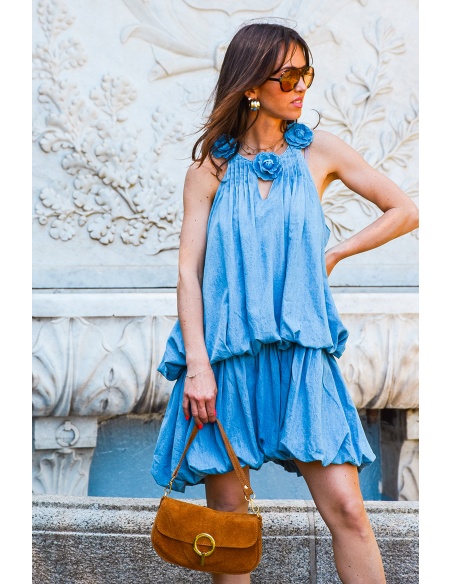 lai fashion FLEUR DENIM ROBES FEMME