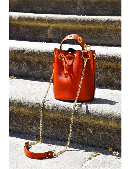 evelyn ashley SEAUX ORANGE SAC FEMME
