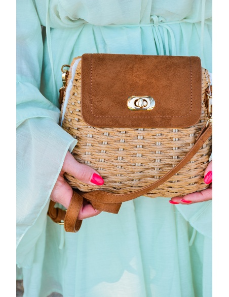 Sac Osier Camel CLAIRE