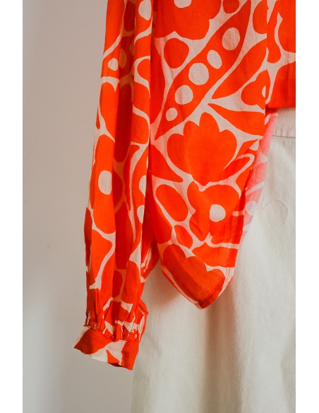 Chemisier Orange Banditas KANSAS