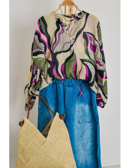 Blouse Imprimée Banditas BRIOSS