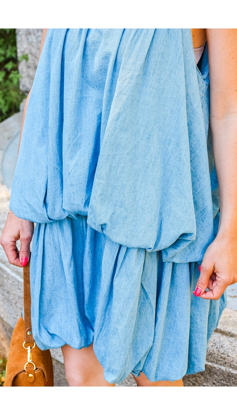 lai fashion FLEUR DENIM ROBES FEMME