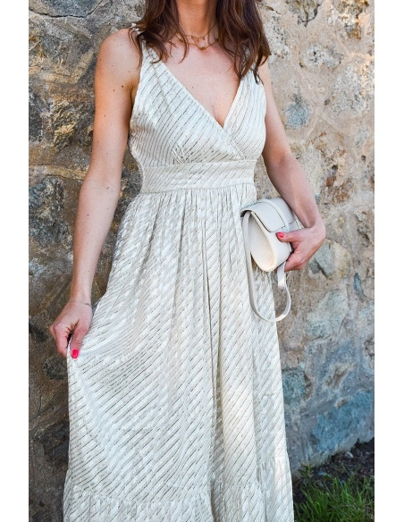corona love ARGENT ECRU ROBES FEMME