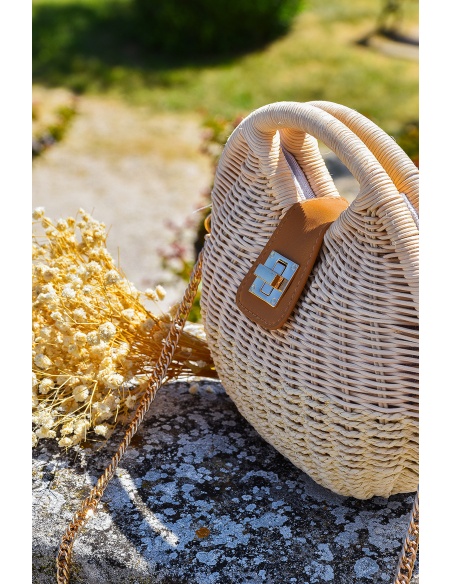 Sac Rond Camel MAYLIS