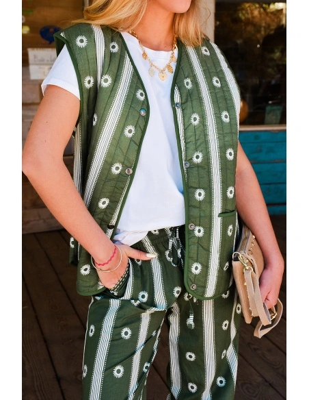 orlinn sarl multisac's SOLEIL KAKI VESTES FEMME