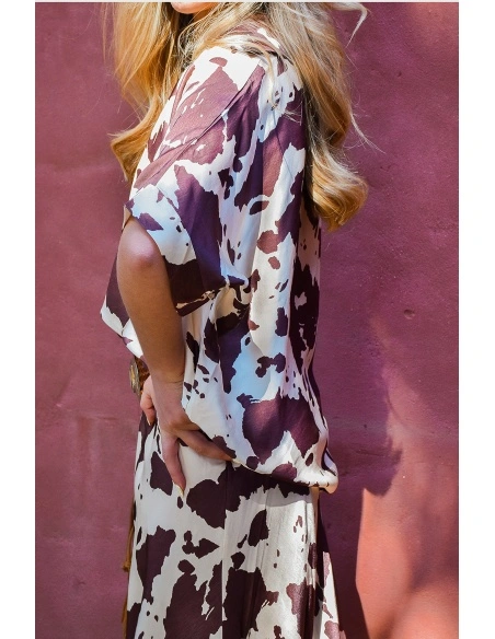 Blouse Imprimée Vache JUSTINE