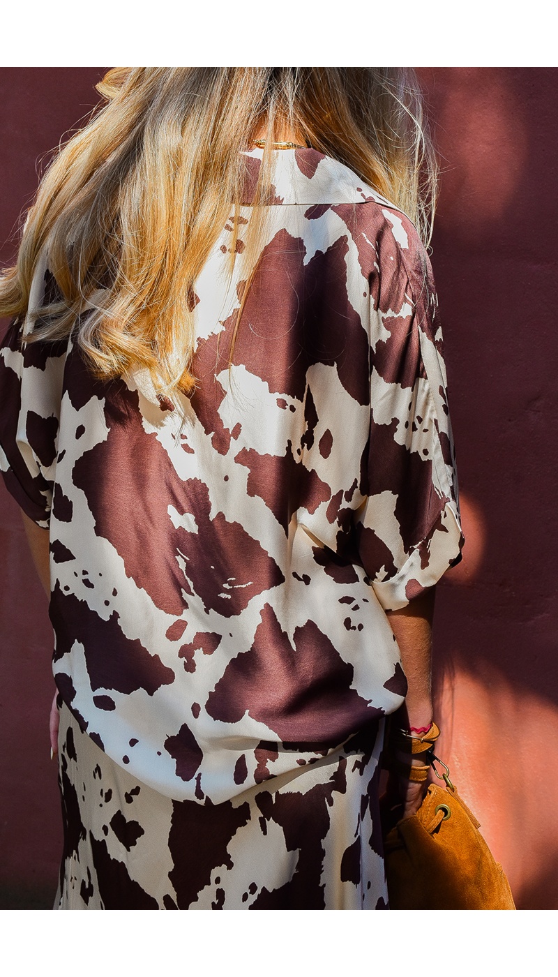 Blouse Imprimée Vache JUSTINE