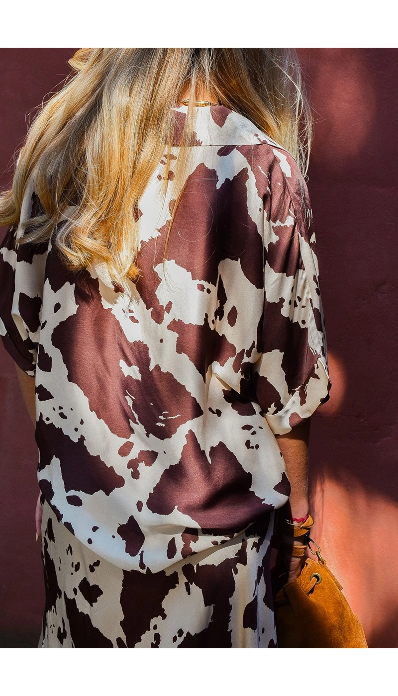 Blouse Imprimée Vache JUSTINE
