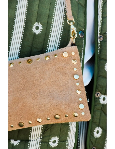 evelyn ashley CLOUTE BEIGE POCHETTE