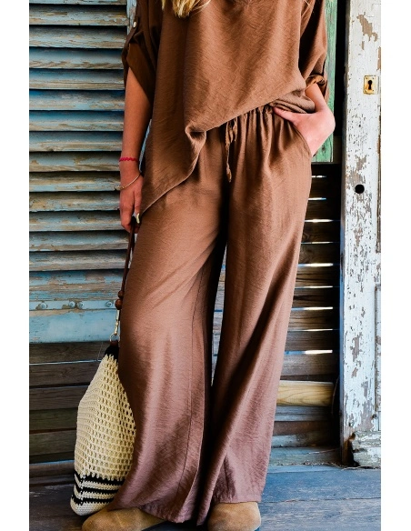 Pantalon Marron MATHILDE