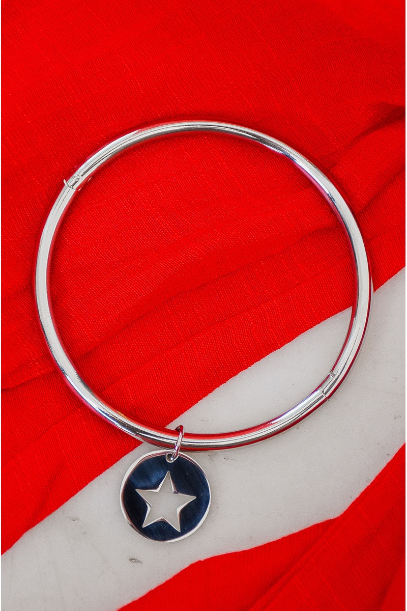 rouge bonbons ETOILE ARGENT BRACELETS 2