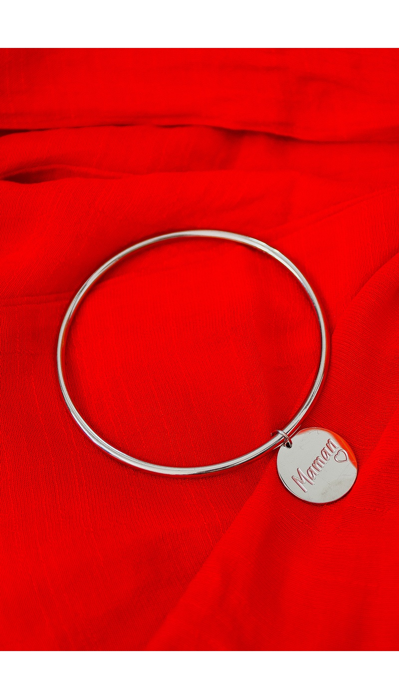 rouge bonbons MAMAN ARGENT BRACELETS
