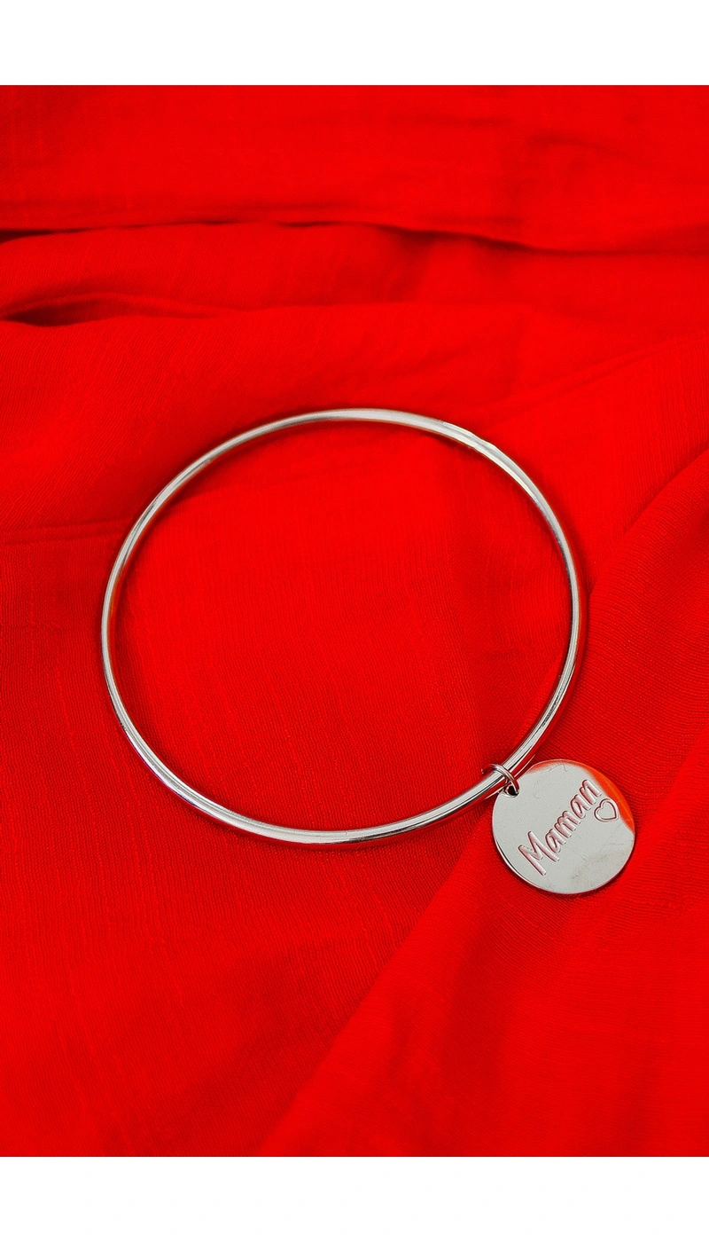 rouge bonbons MAMAN ARGENT BRACELETS