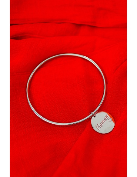 rouge bonbons MAMAN ARGENT BRACELETS
