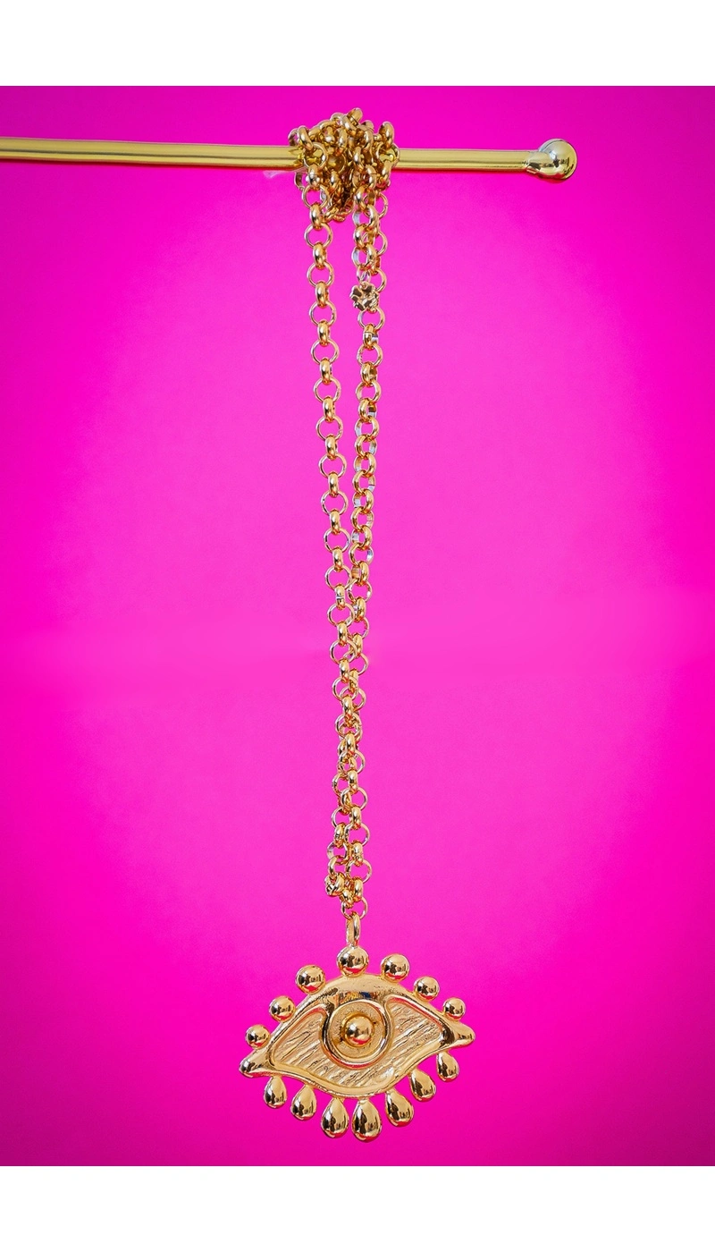 sarl manao bijoux OEIL DORE COLLIERS