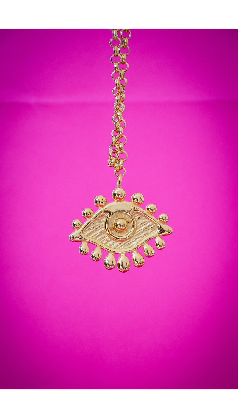 Collier Oeil Doré ESTHER