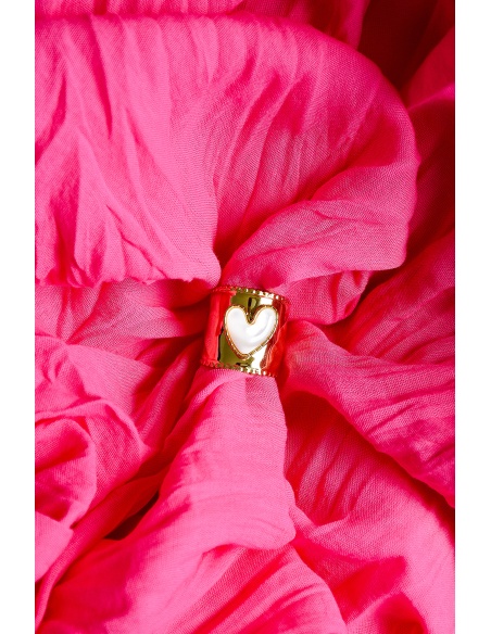 sarl manao bijoux COEUR ECRU BAGUES