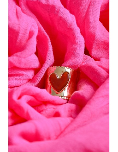 sarl manao bijoux COEUR MARRON BAGUES