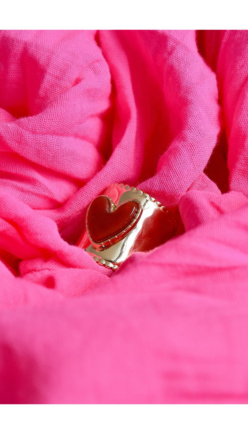 Bague Cœur Bordeaux NAOS