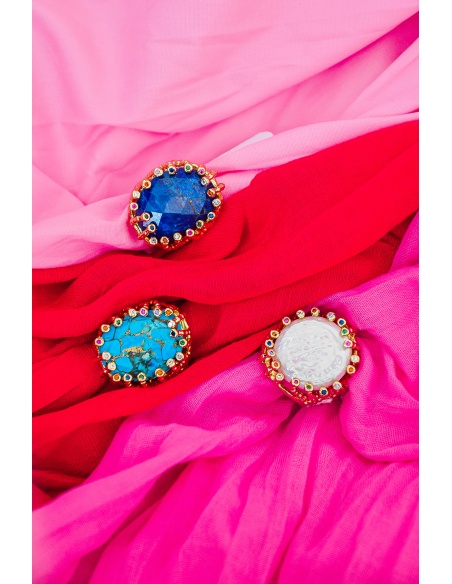 Bague Pierre Marine GALINA