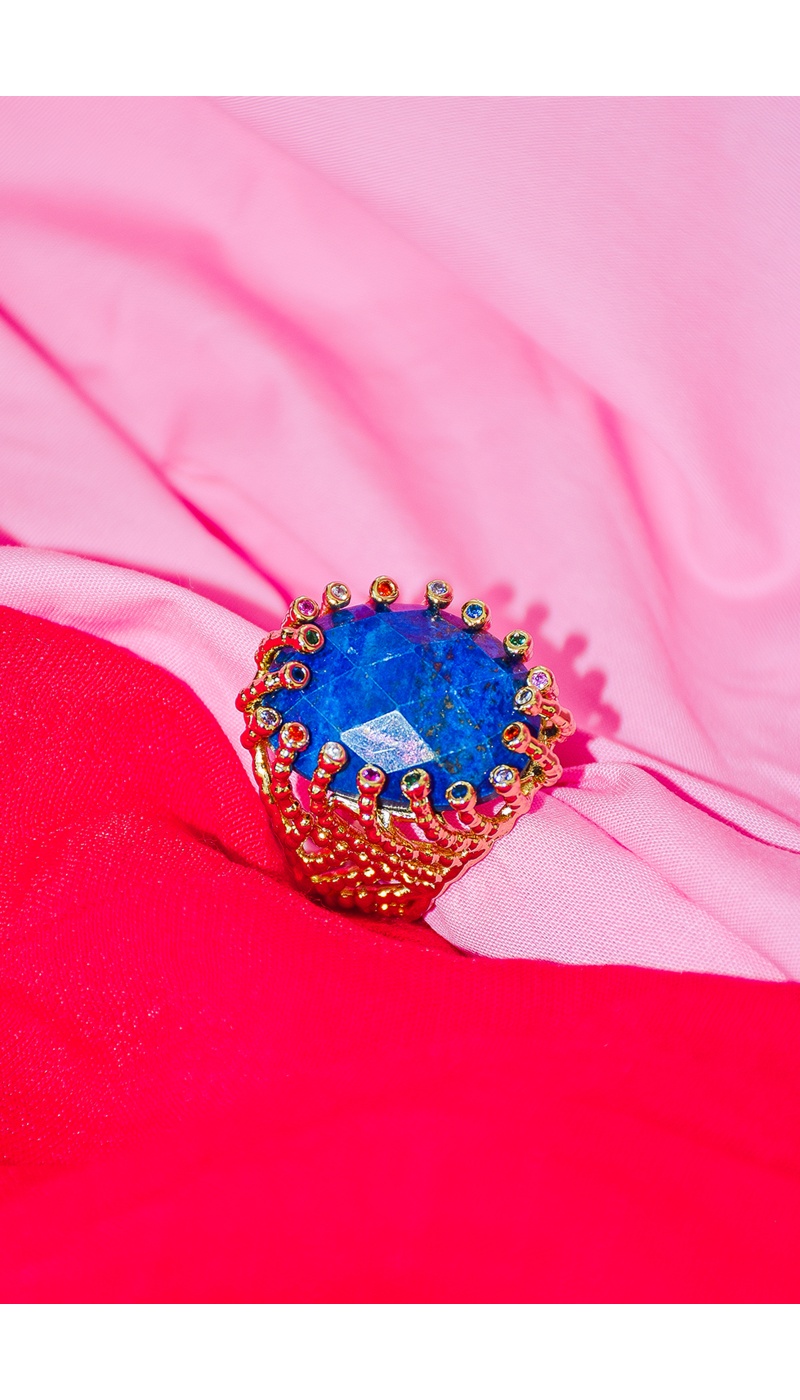 Bague Pierre Marine GALINA