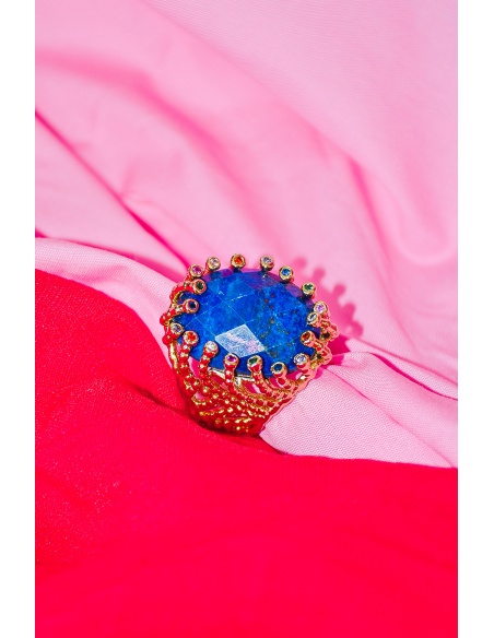 Bague Pierre Marine GALINA