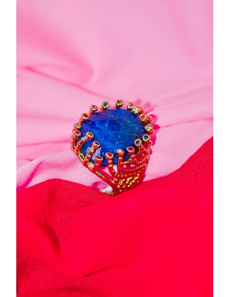 Bague Pierre Marine GALINA