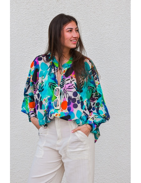 Blouse Multi Banditas MIRABOLA