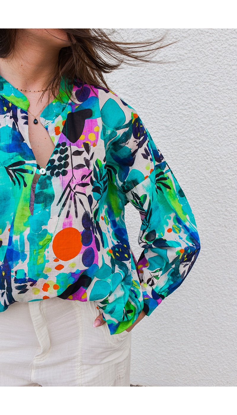 Blouse Multi Banditas MIRABOLA