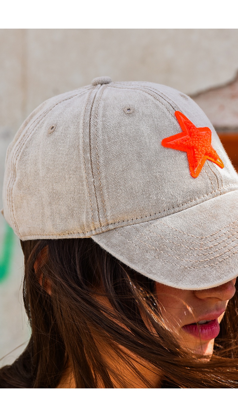 sarl longaro ormont ETOILE OR/BEI CASQUETTE