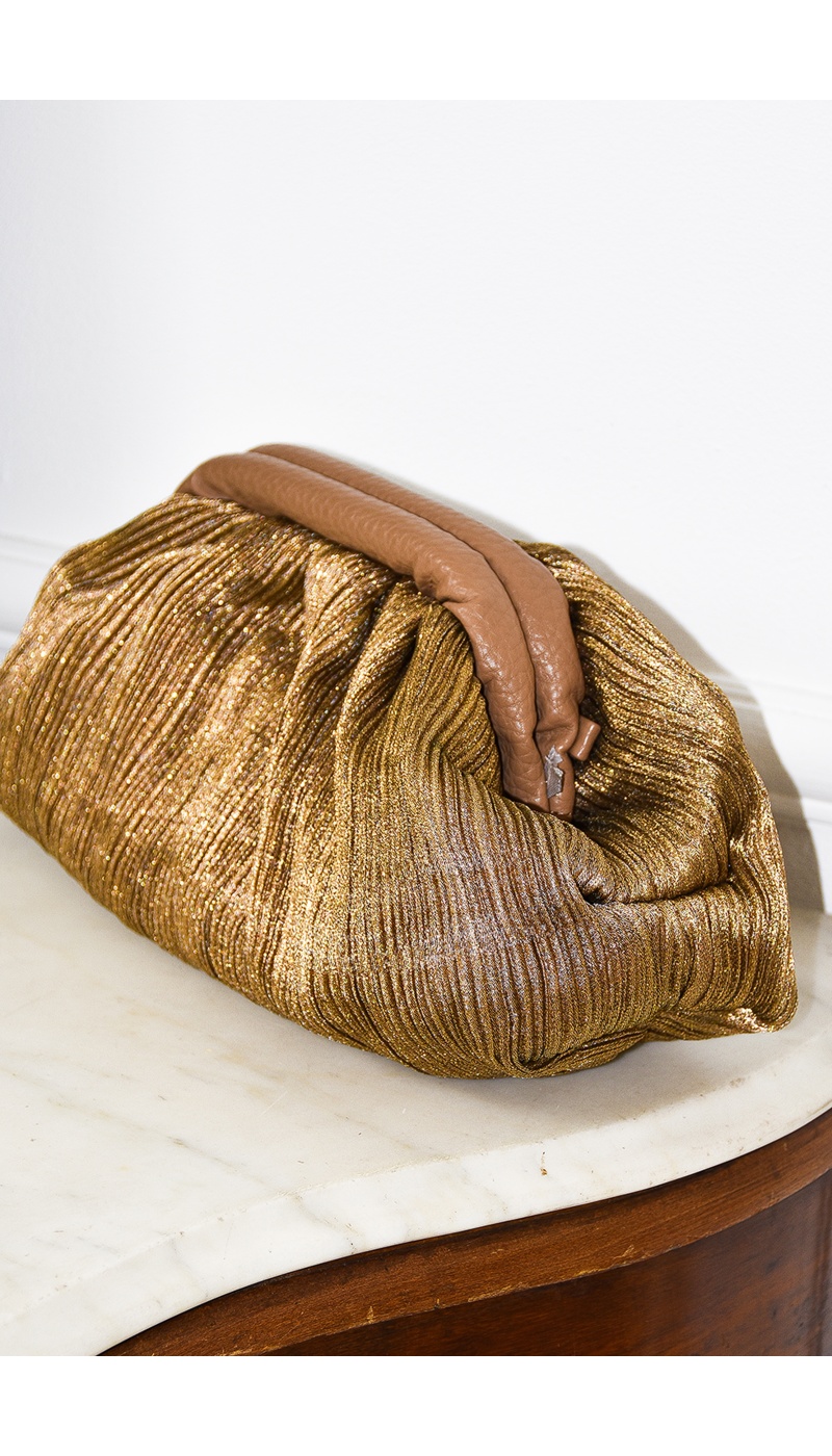 jianna fashion s.l PAILLE BRONZE POCHETTE