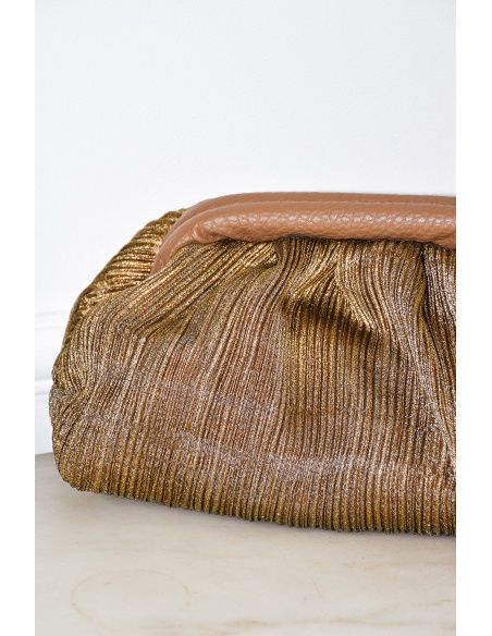jianna fashion s.l PAILLE BRONZE POCHETTE