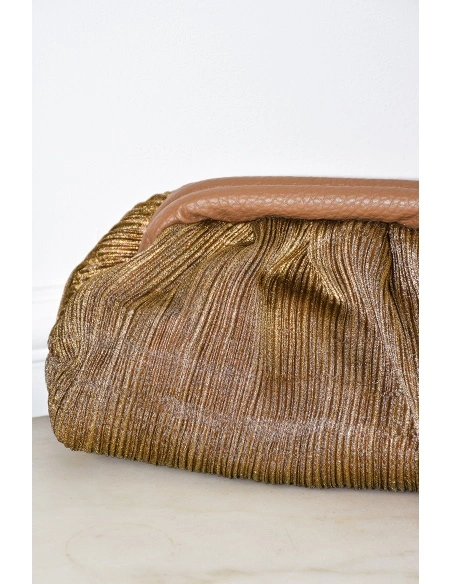 jianna fashion s.l PAILLE BRONZE POCHETTE