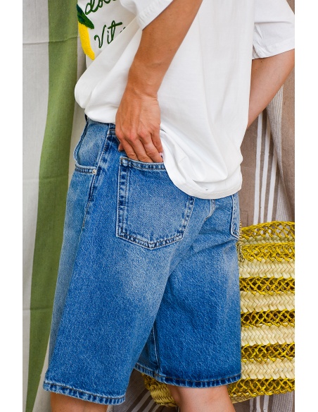 MEDIUM BLUE SHORTS