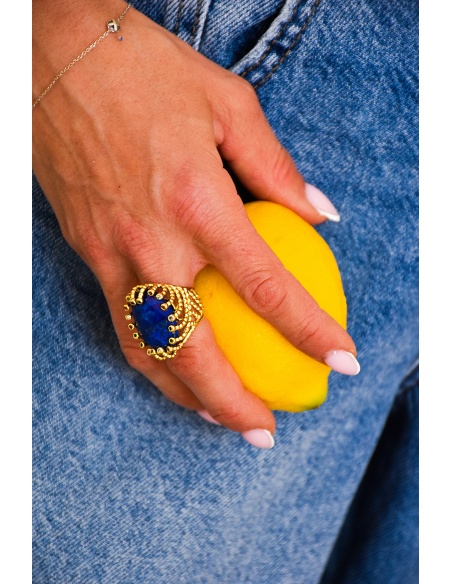 Bague Pierre Marine GALINA
