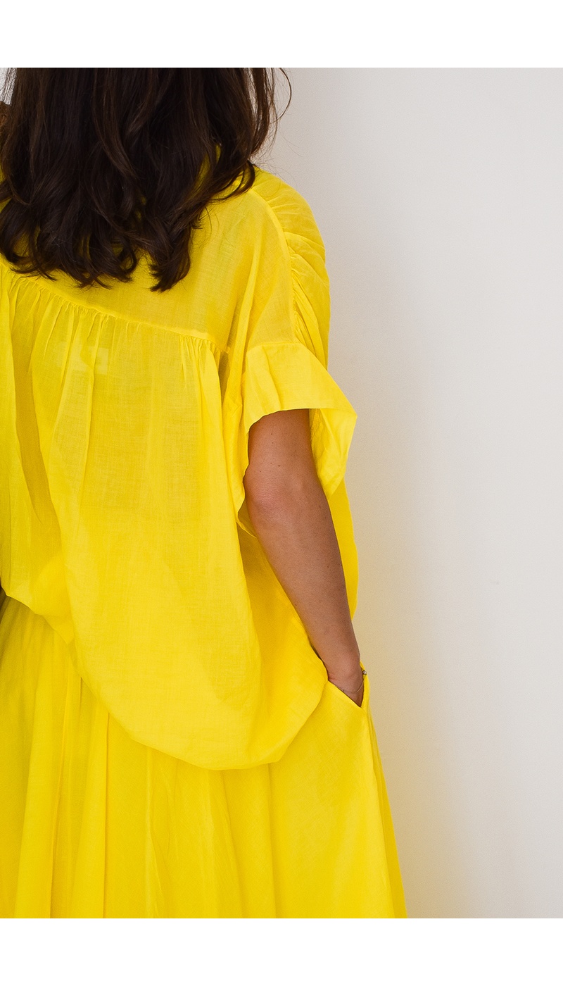 johanna toutoun  JAUNE BLOUSE