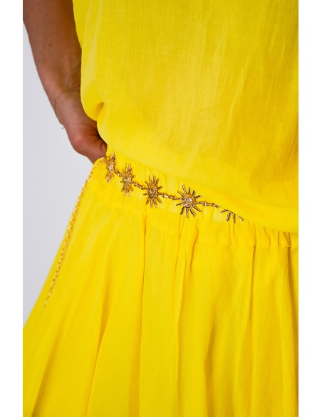 johanna toutoun  JAUNE JUPES FEMME