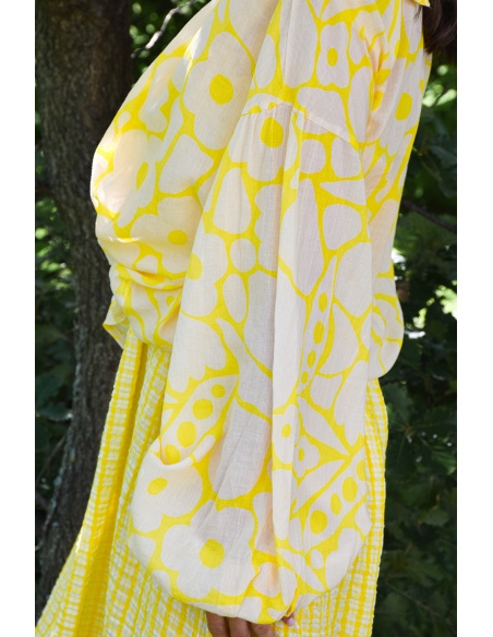 banditas IMPRI JAUNE CHEMISIER