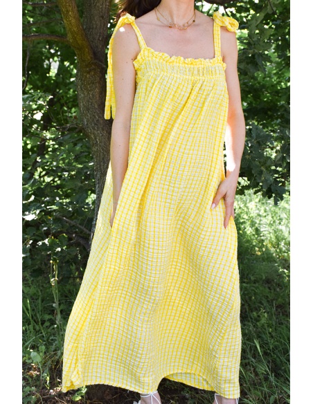 johanna toutoun CARREA JAUNE ROBES FEMME