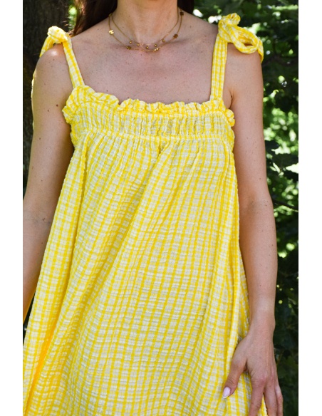 johanna toutoun CARREA JAUNE ROBES FEMME