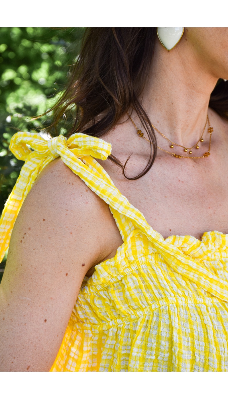 johanna toutoun CARREA JAUNE ROBES FEMME