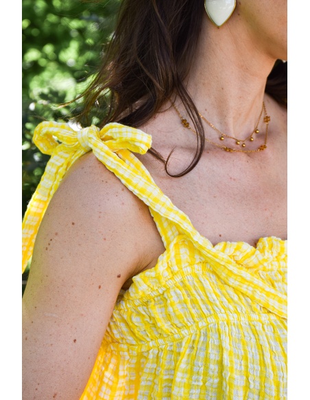 johanna toutoun CARREA JAUNE ROBES FEMME